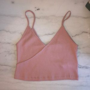 TOPSHOP || rose tank crop top